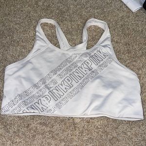Women’s pink sports bra